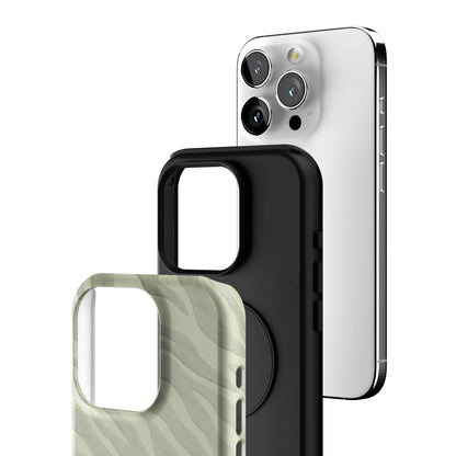 Sage Zebra iPhone Case gallery - Iphone_15_Pro_3