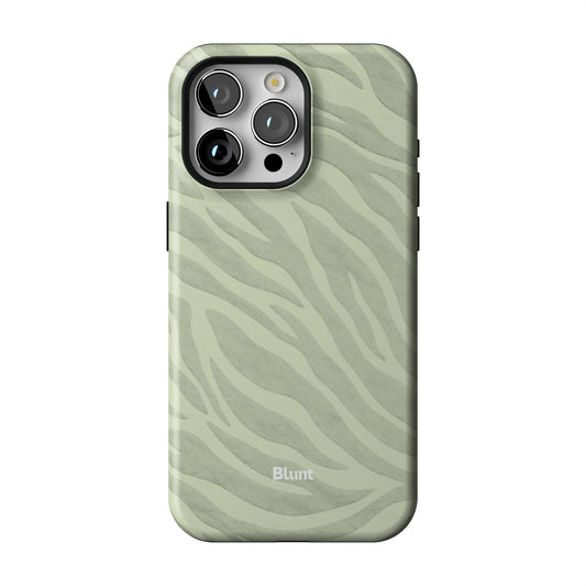 Sage Zebra iPhone Case gallery - Iphone_15_Pro_Max_1