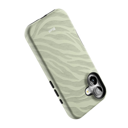 Sage Zebra iPhone Case gallery - Iphone_16_Iphone_5