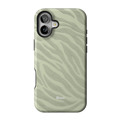 Sage Zebra iPhone Case gallery - Iphone_16_Mini_Air_Plus_1