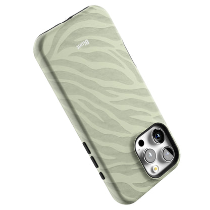 Sage Zebra iPhone Case gallery - Iphone_16_Pro_Max_5