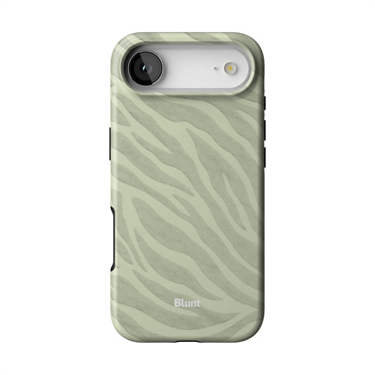 Sage Zebra iPhone Case gallery - Iphone_17_Air_1