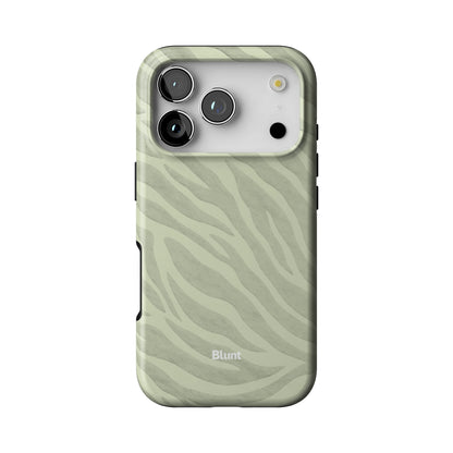 Sage Zebra iPhone Case gallery - Iphone_17_Pro_1