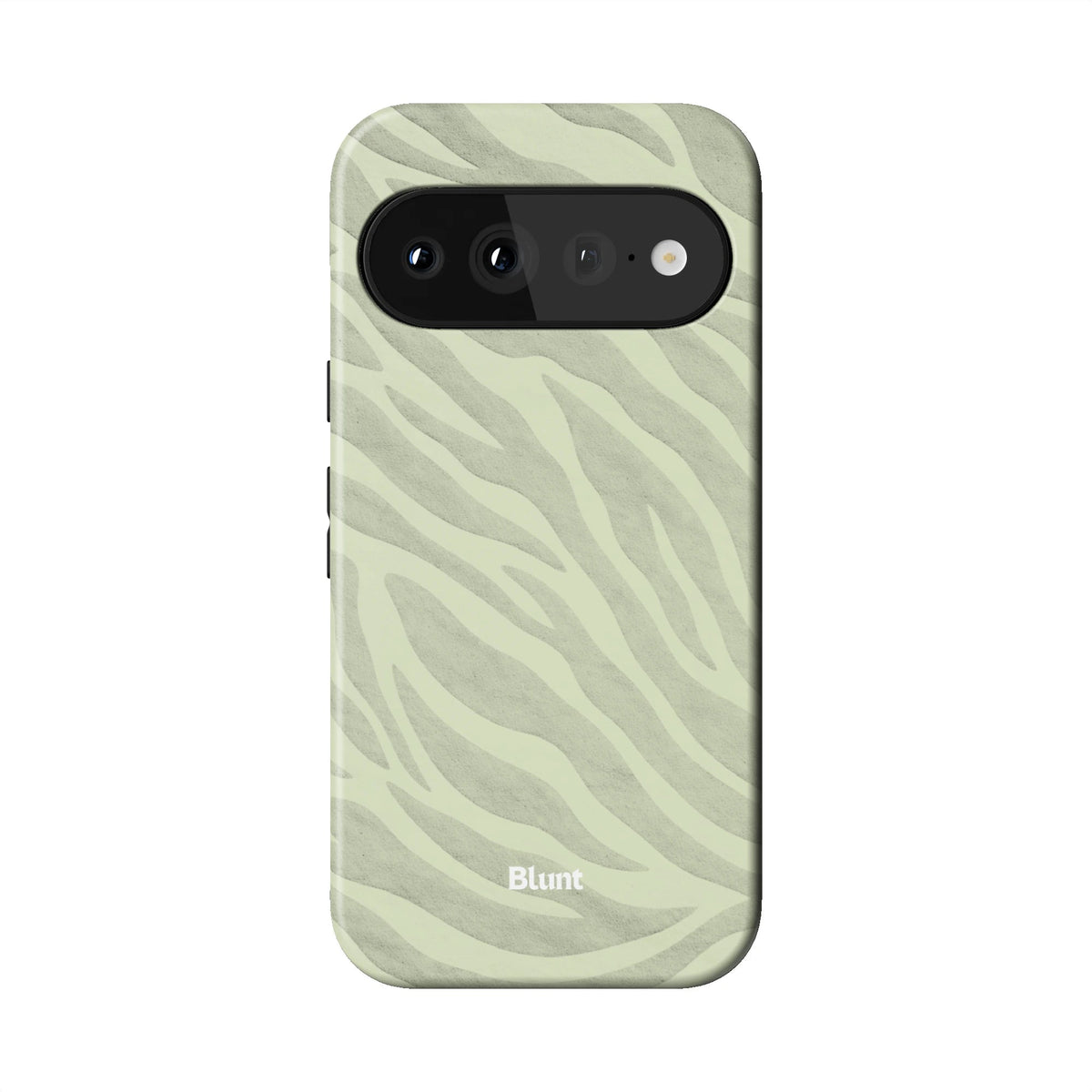 Sage Zebra Pixel Case - Blunt Cases