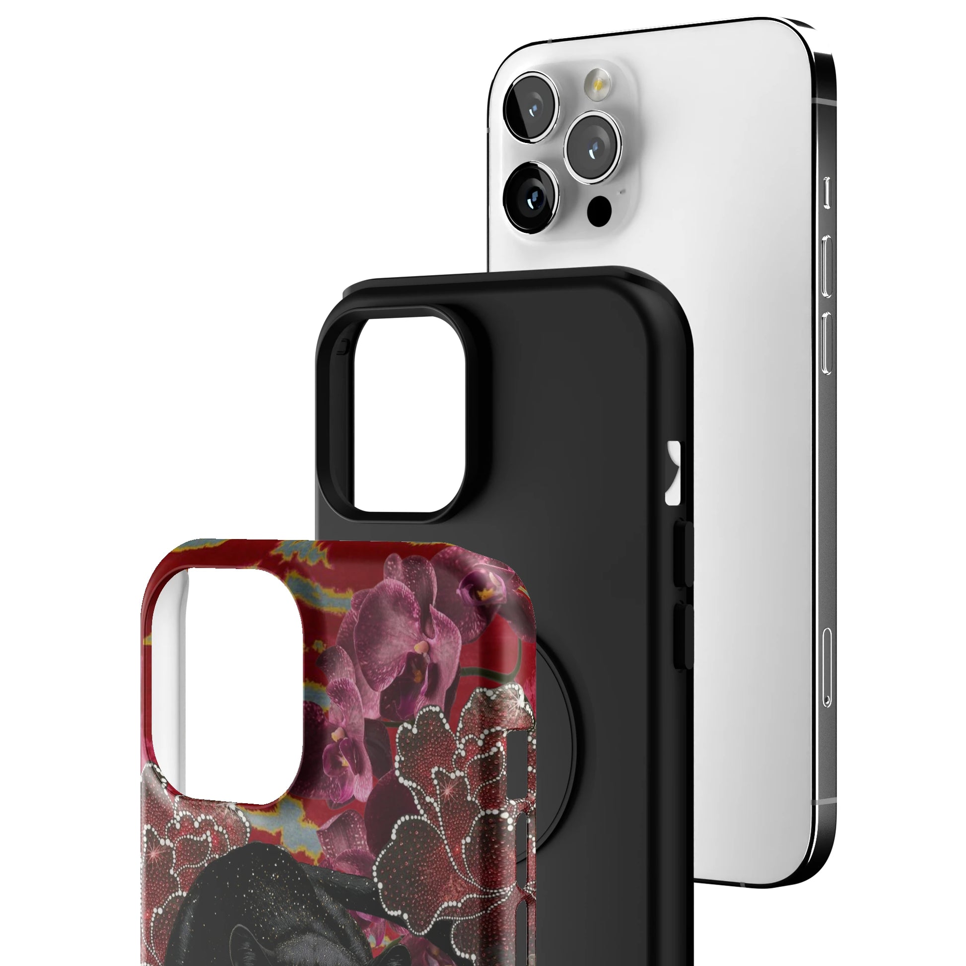 Sakura Noir iPhone Case gallery - Iphone_12_Pro_Max_3