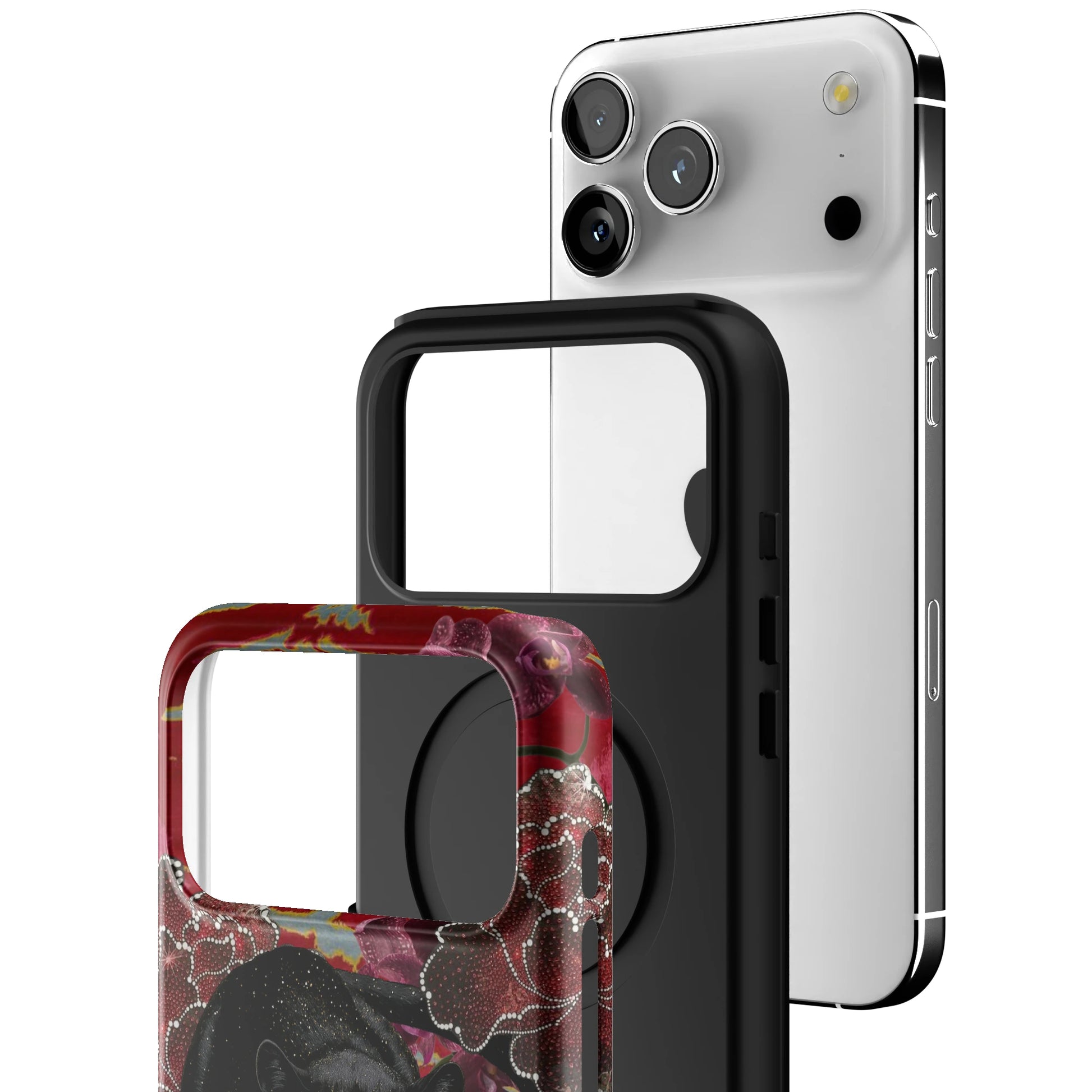 Sakura Noir iPhone Case gallery - Iphone_17_Pro_Max_3