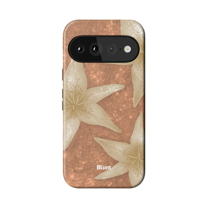 Sand Solar Lily Pixel Case - Blunt Cases
