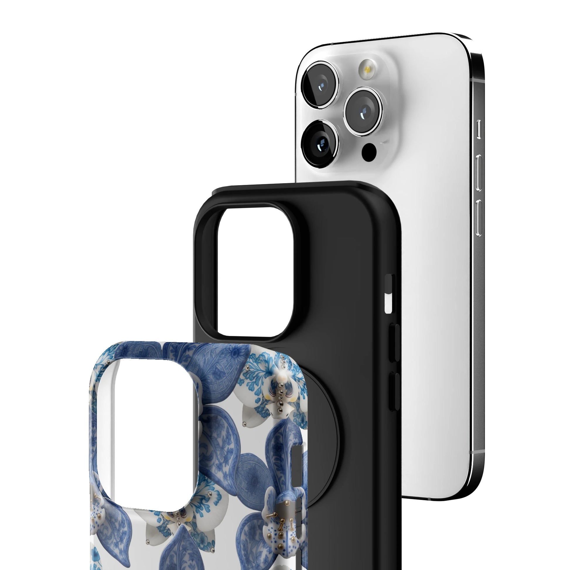 Sapphire Orchid iPhone Case gallery - Iphone_14_Pro_3