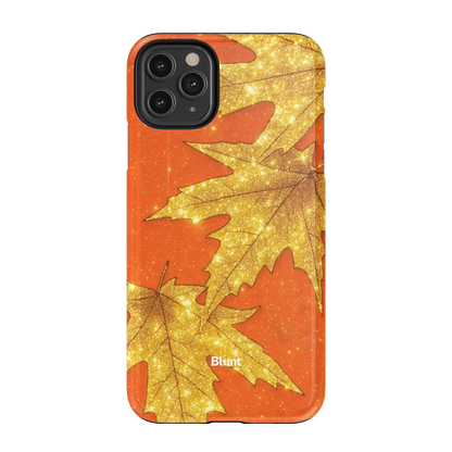 Golden Maple iPhone Case