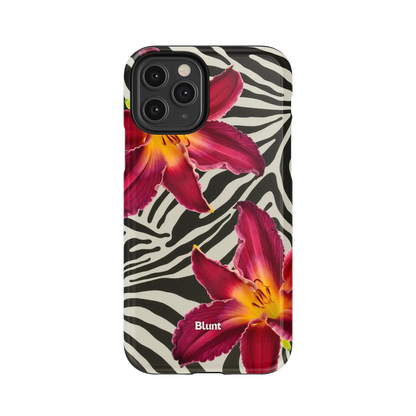 Zebra Lily iPhone Case