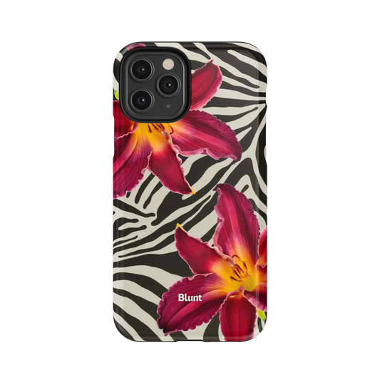 Zebra Lily iPhone Case