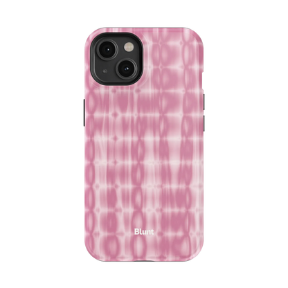 Pink Ripple iPhone Case