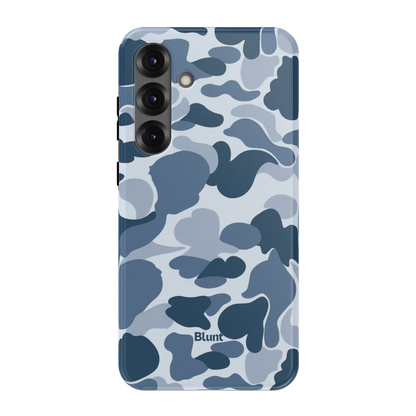 Bluish Camo Samsung Case
