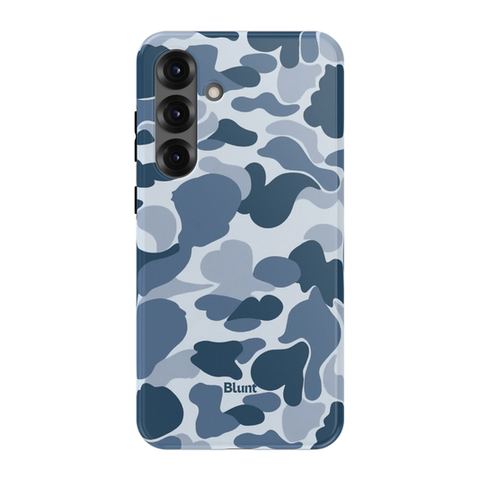 Bluish Camo Samsung Case