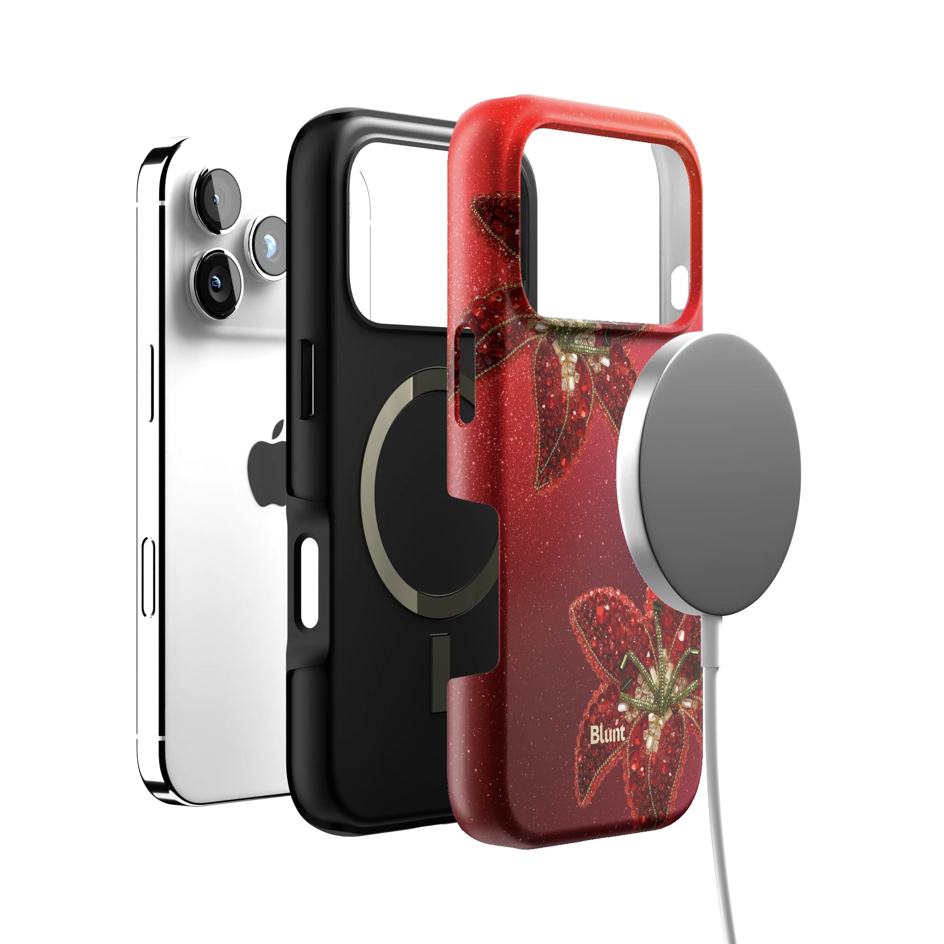 Scarlet Petals iPhone Case gallery - Iphone_17_Pro_4