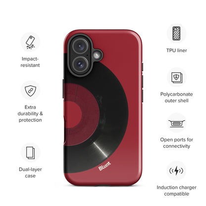 Scarlet Spin iPhone Case - Blunt Cases