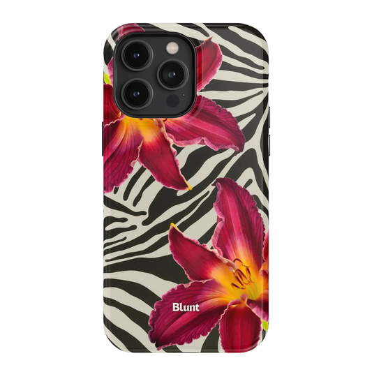 Zebra Lily iPhone Case