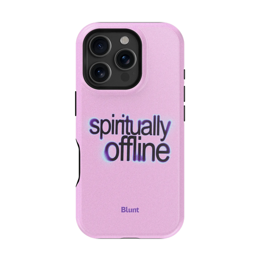 Spiritually Offline iPhone Case