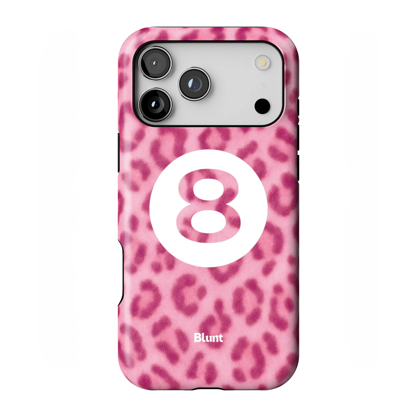 Pink Cheetah Magic 8 iPhone Case