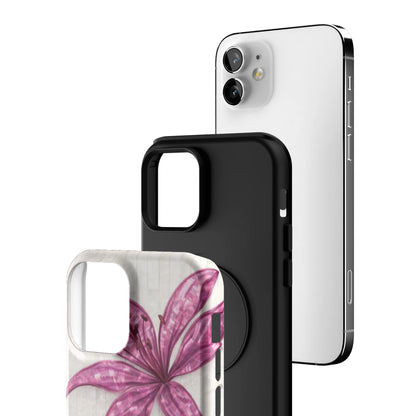 Purple-Floral-Luster-iphone-case-iPhone 12-3