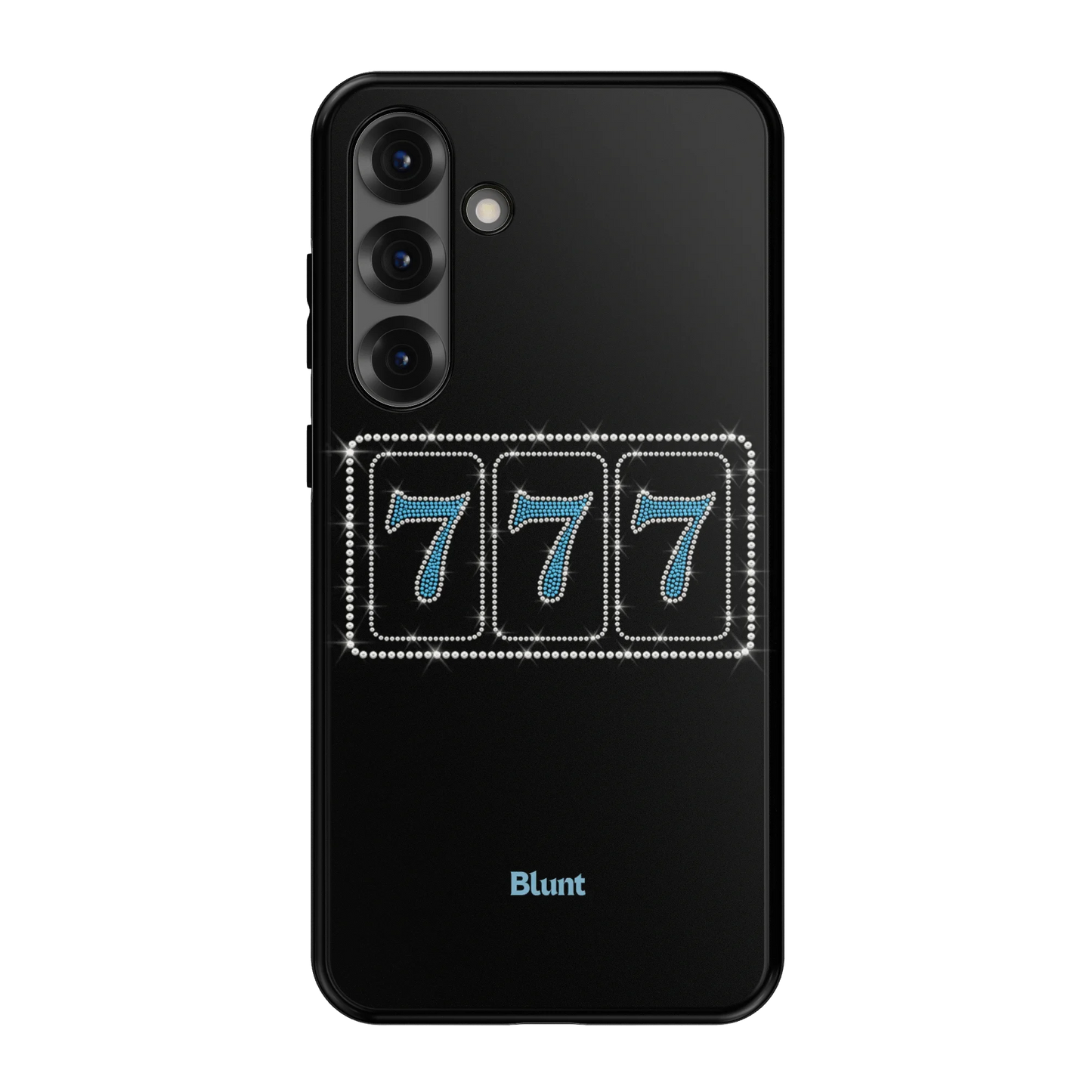 Blue Lucky 777 Samsung Case