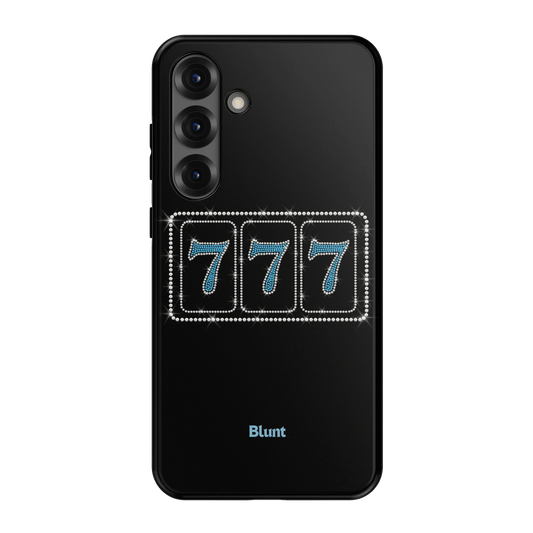 Blue Lucky 777 Samsung Case