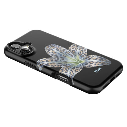 Blue-Leopard-Bloom-iphone-case-iPhone 16 Plus-2