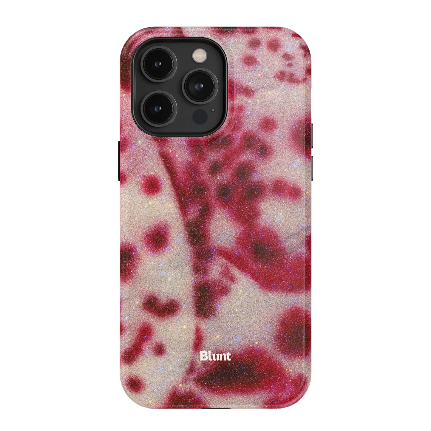 Crimson Veil iPhone Case