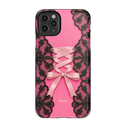 Pink Corset iPhone Case