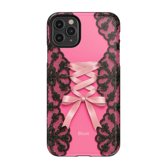 Pink Corset iPhone Case