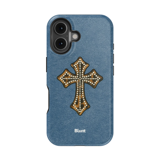 Cross My Heart iPhone Case