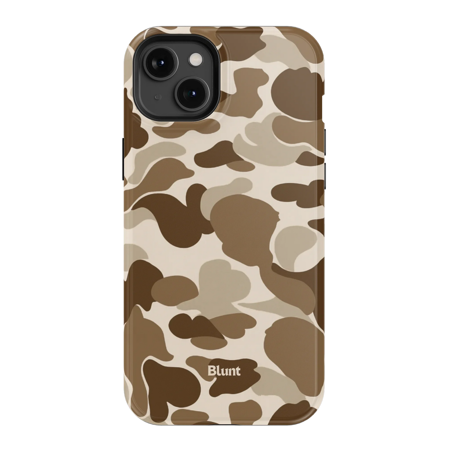 Brown Camo iPhone Case