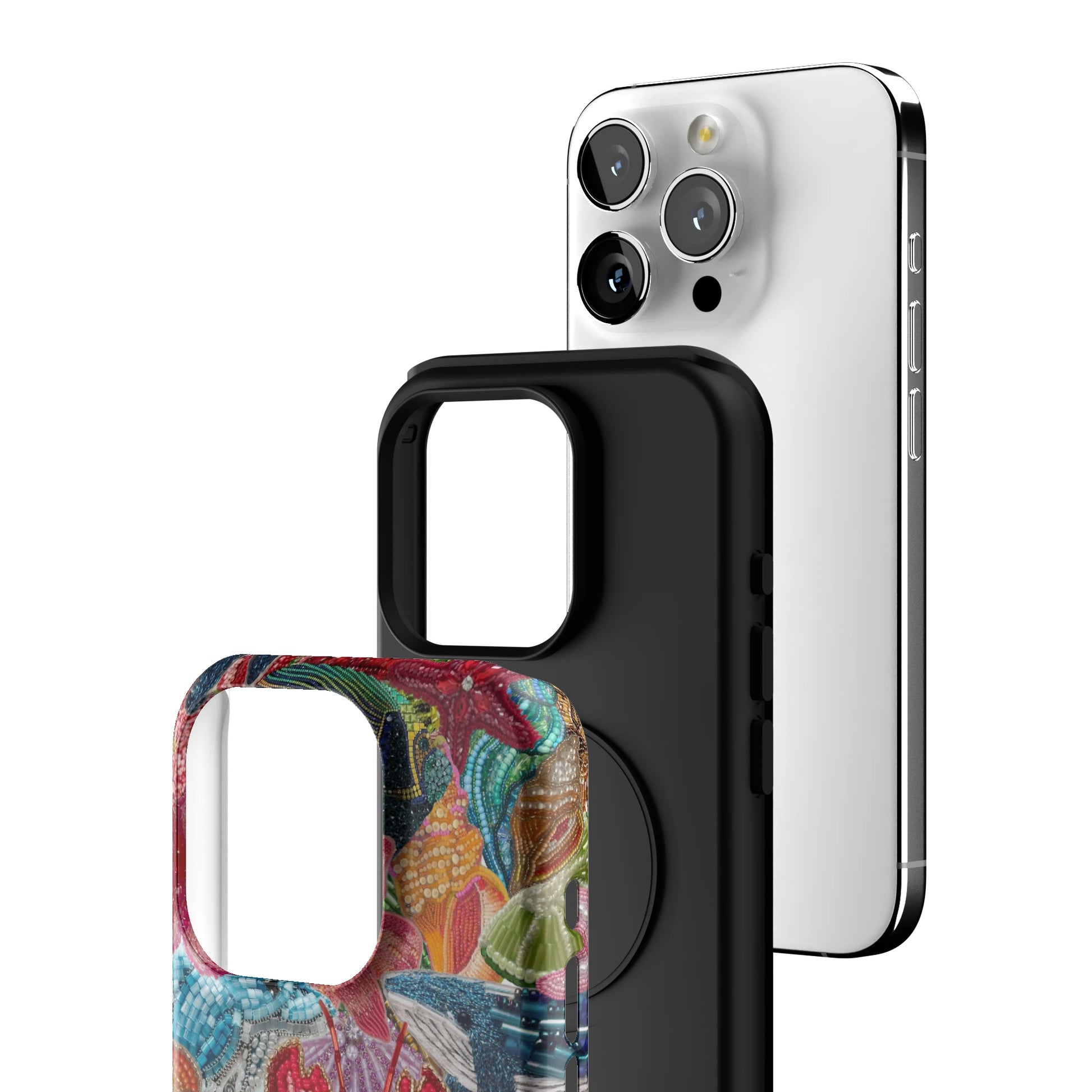 Sea Bloom iPhone Case gallery - Iphone_15_Pro_3