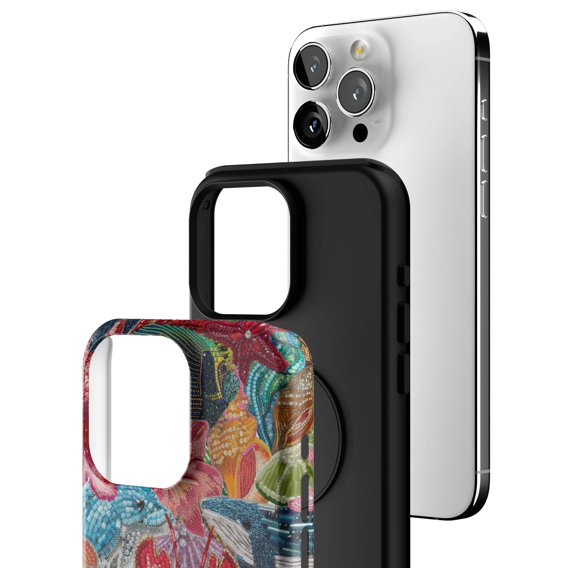 Sea Bloom iPhone Case gallery - Iphone_15_Pro_Max_3