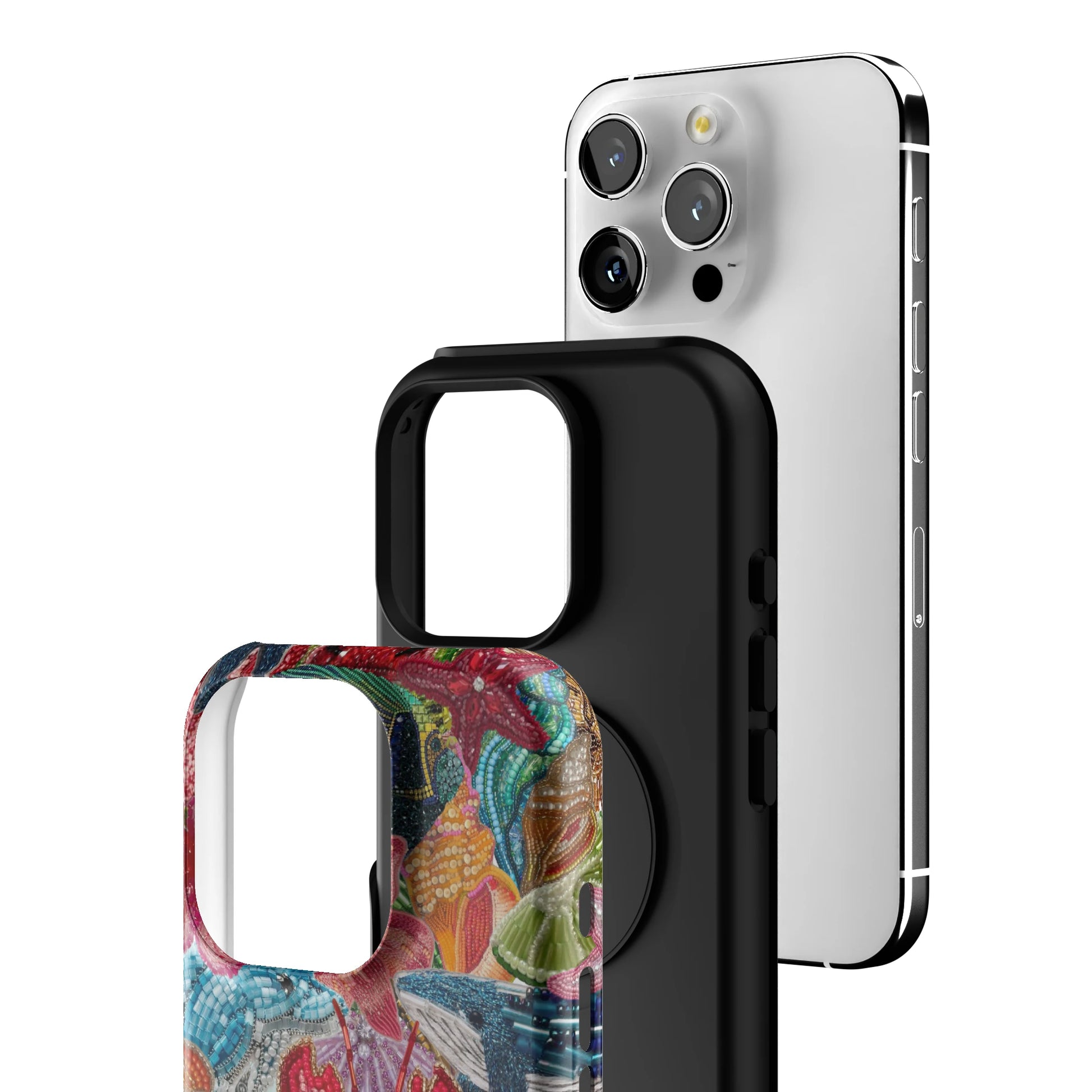 Sea Bloom iPhone Case gallery - Iphone_16_Pro_3