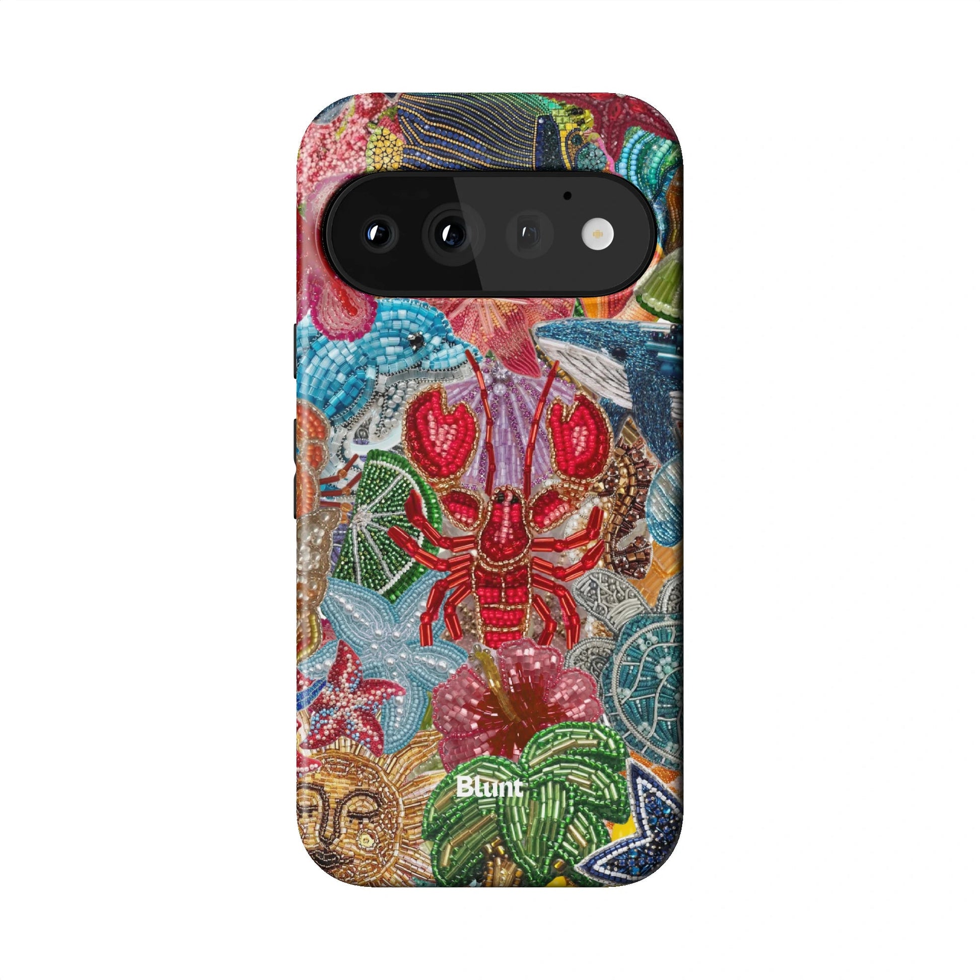 Sea Bloom Pixel Case - Blunt Cases