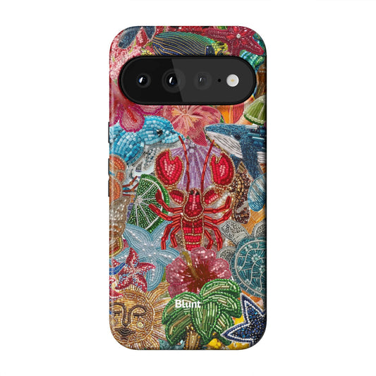 Sea Bloom Pixel Case - Blunt Cases