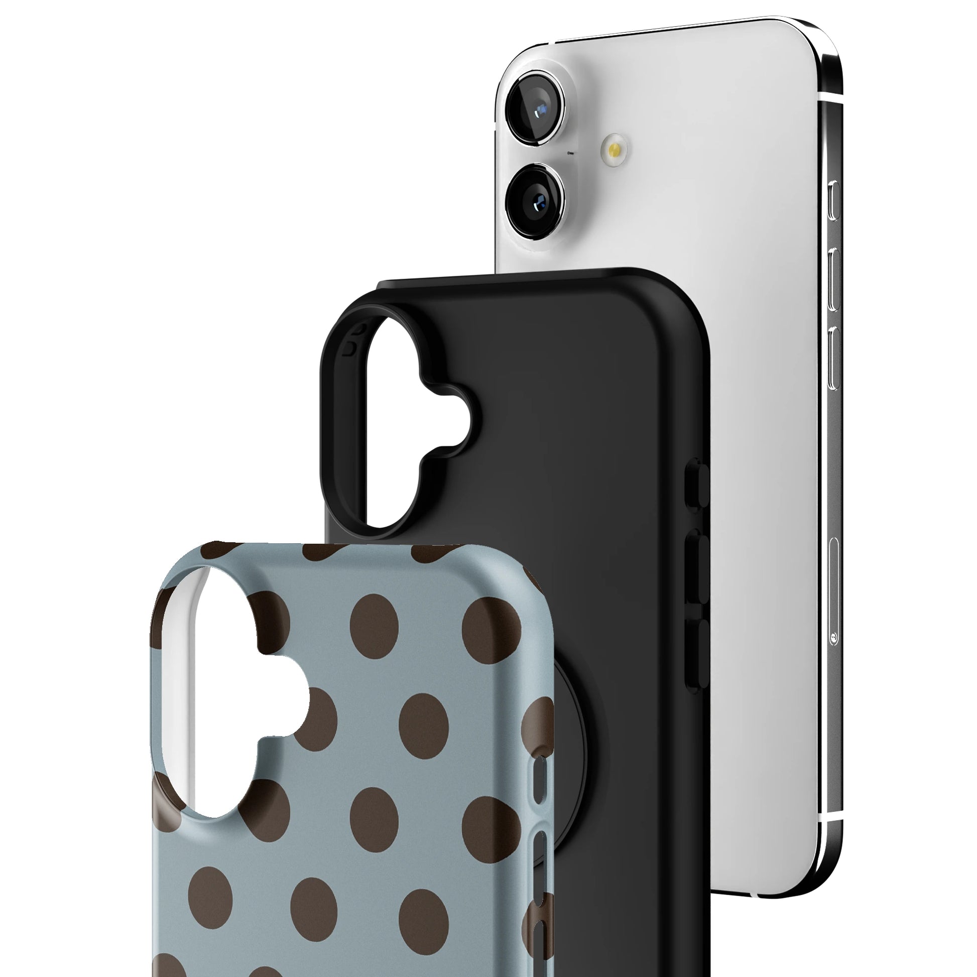 Seafoam Dot iPhone Case gallery - Iphone_16_Mini_Air_Plus_3