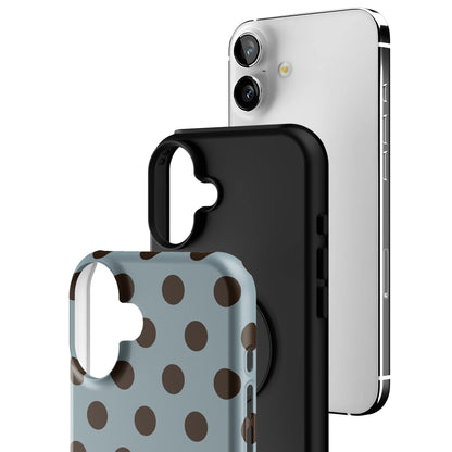 Seafoam Dot iPhone Case gallery - Iphone_16_Mini_Air_Plus_3