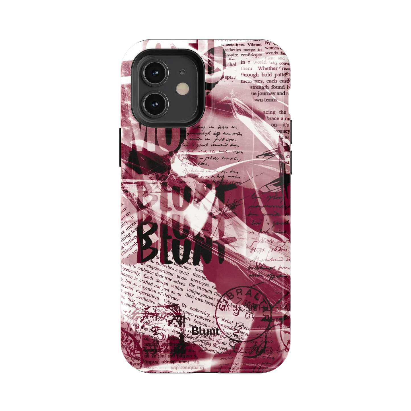 Red Love Letter iPhone Case