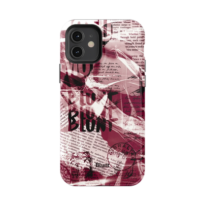 Red Love Letter iPhone Case