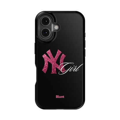 NYC girl iPhone Case