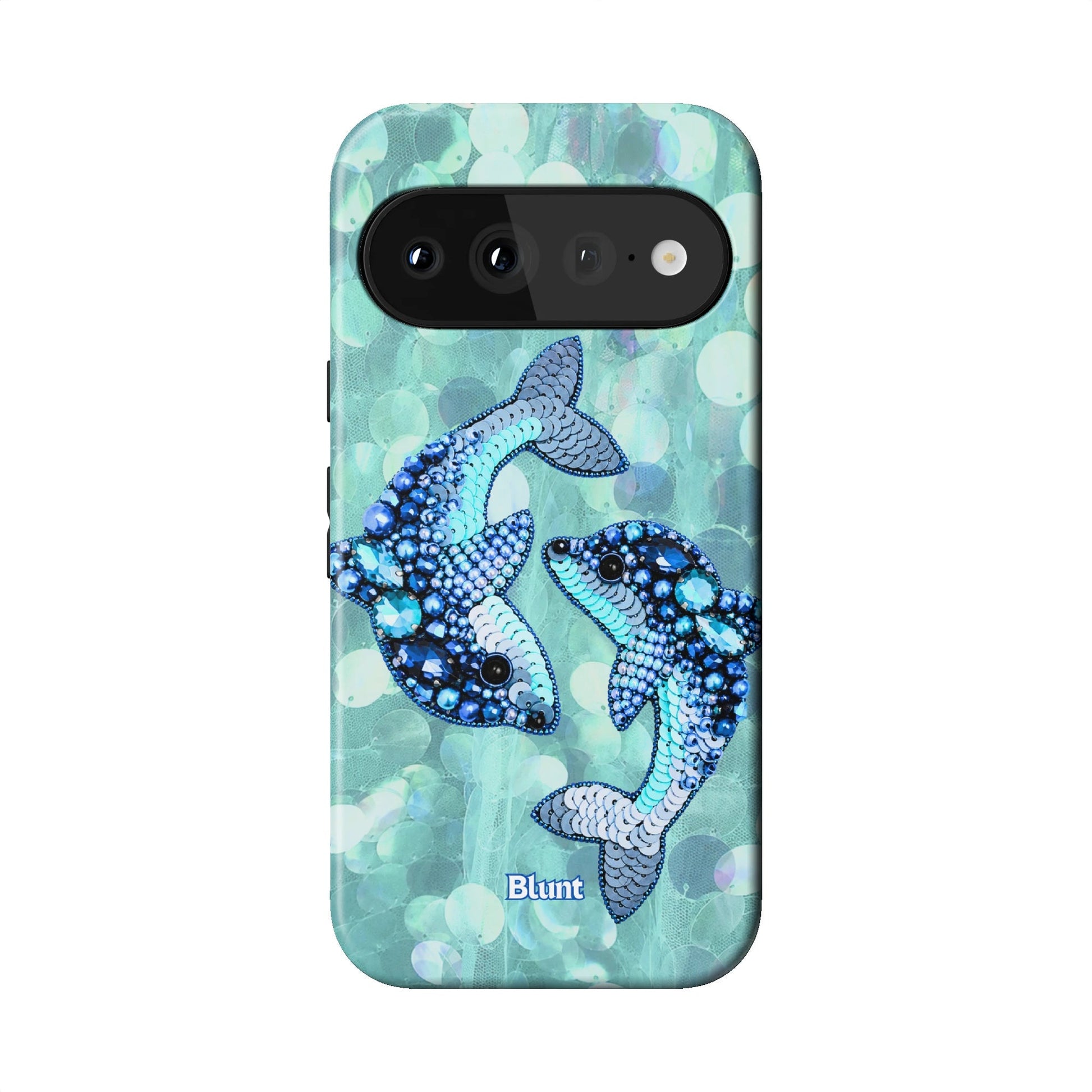 Sequin Fins Pixel Case - Blunt Cases