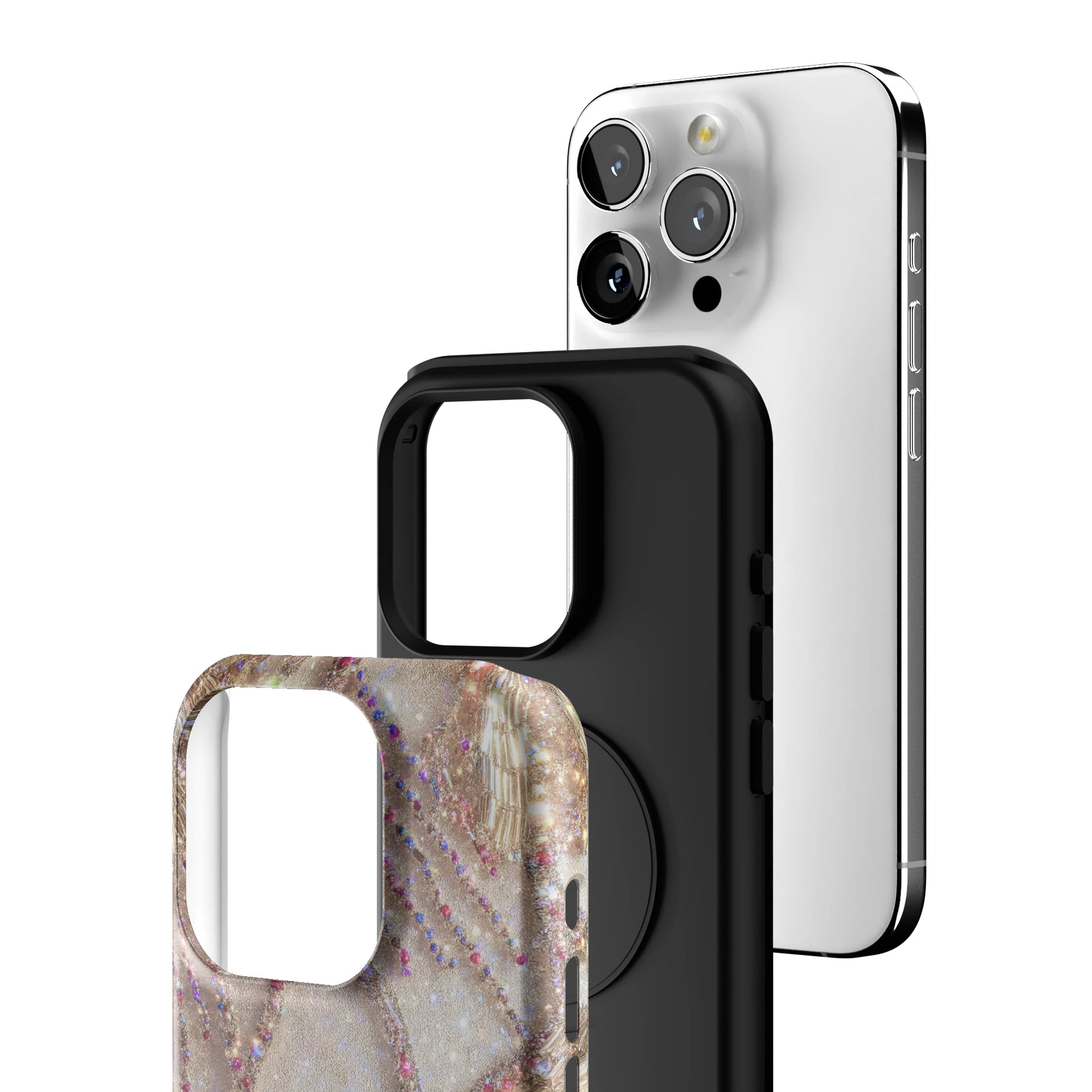 Sequin Mirage iPhone Case gallery - Iphone_15_Pro_3