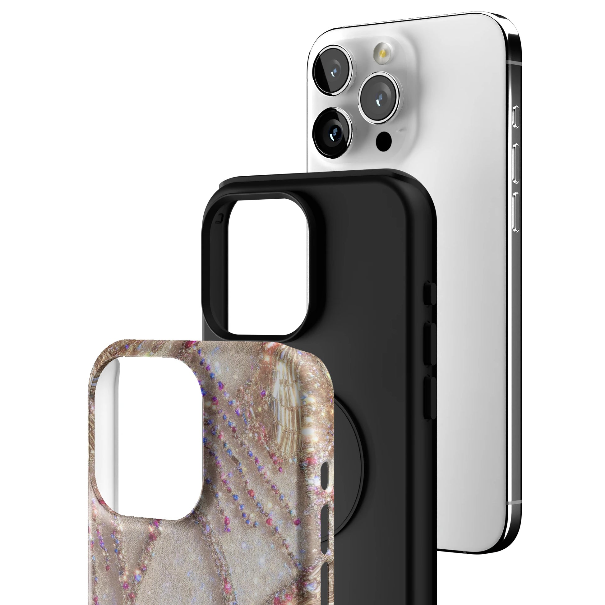 Sequin Mirage iPhone Case gallery - Iphone_15_Pro_Max_3