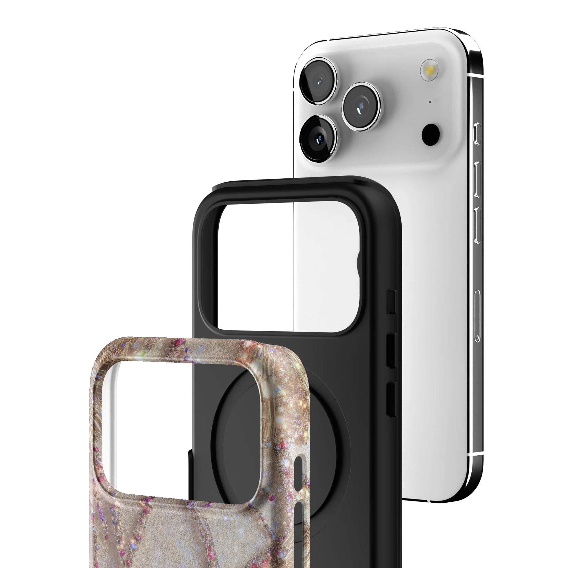 Sequin Mirage iPhone Case gallery - Iphone_17_Pro_3