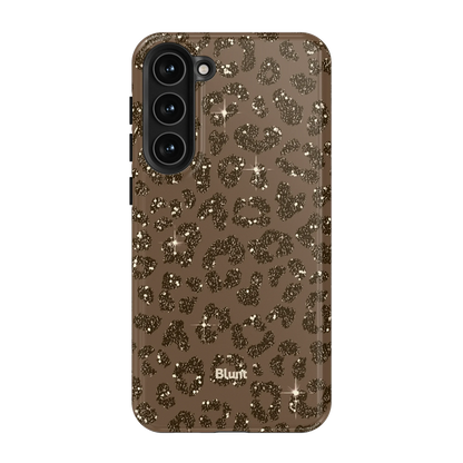 Brown Cheetah Print Samsung Case