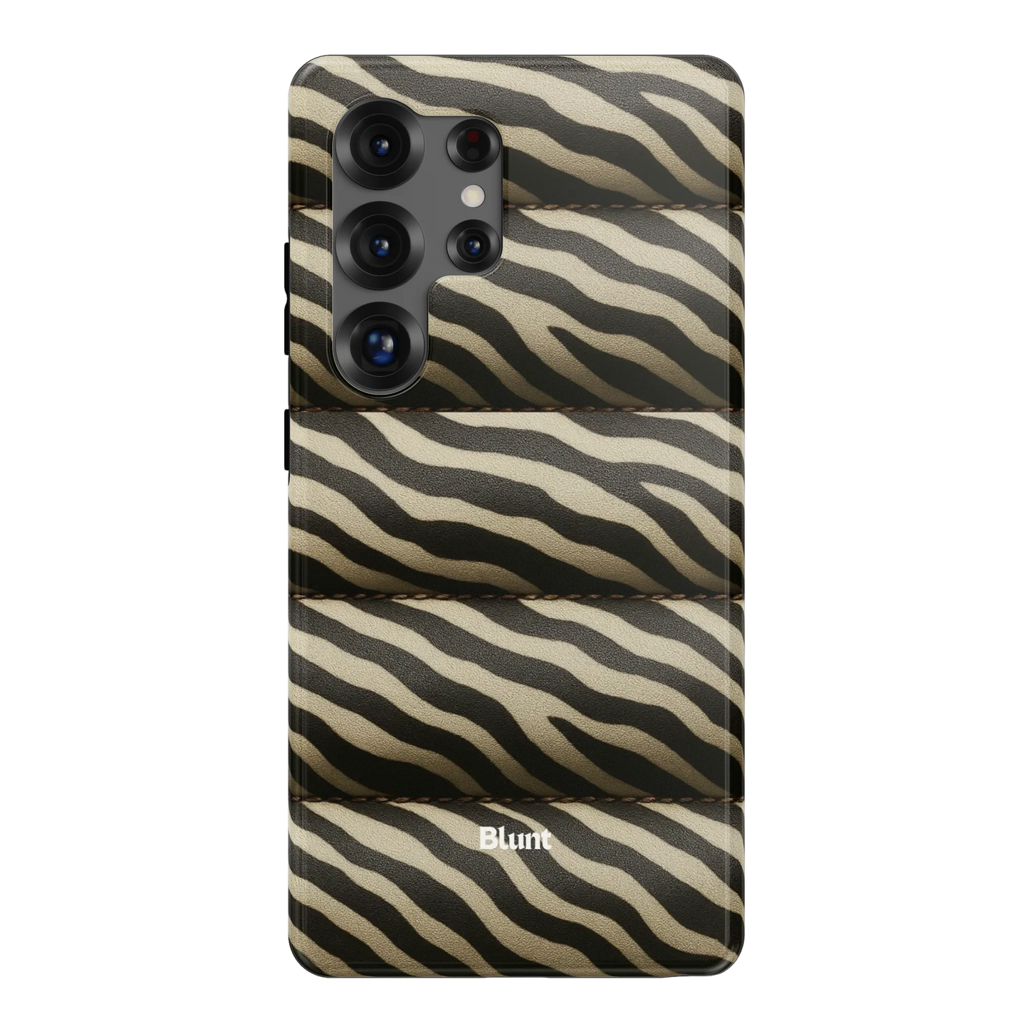 Zebra Puffer Samsung Case