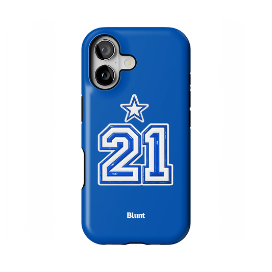 Blue All Star iPhone Case