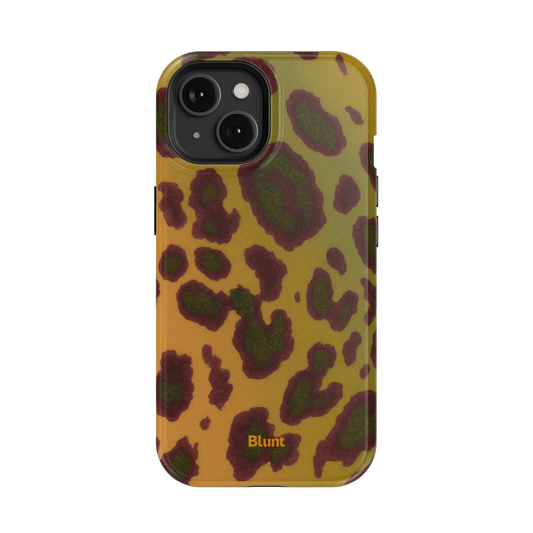 Cranberry Cheetah iPhone Case